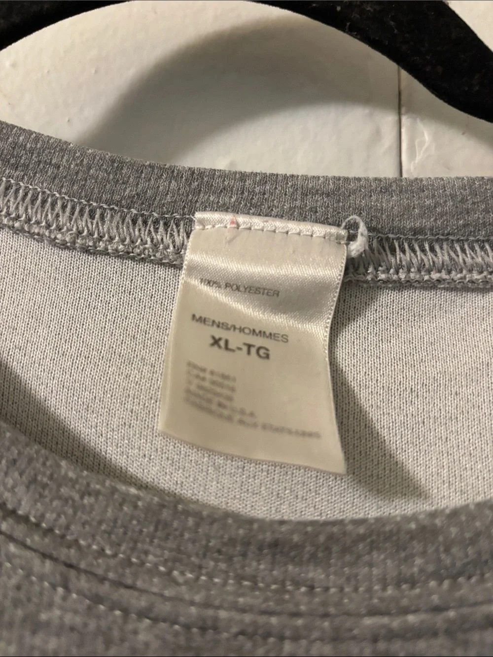 The North Face Men’s Crewneck Long Sleeve Shirt - Heather Gray